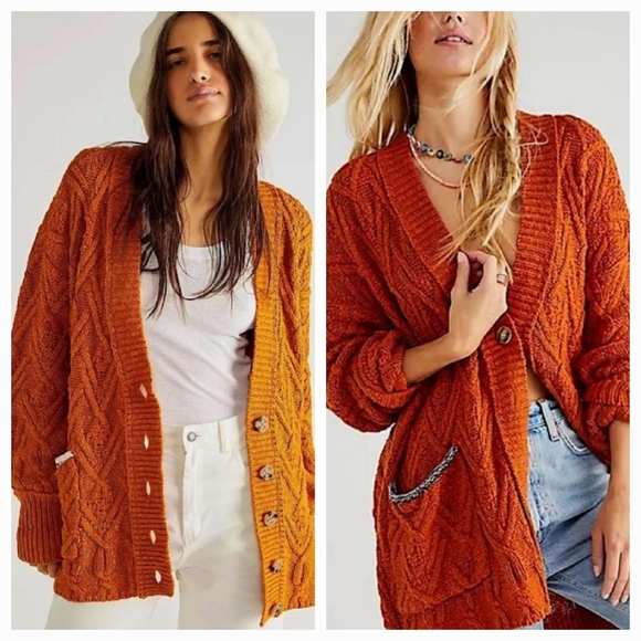 FREE PEOPLE Montana Cardigan - Picture 2 of 12